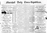 Marshall Daily Times Republican