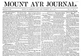 Mount Ayr Journal