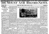 Mount Ayr Record News