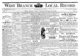 West Branch Local Record