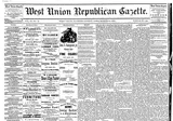 West Union Republican Gazette