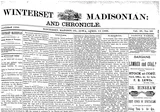 Winterset Madisonian and Chronicle