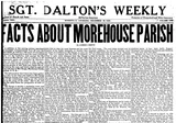 Sgt Dalton's Weekly