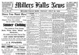 Millers Falls News