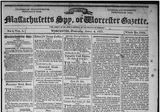 Thomas's Massachusetts Spy