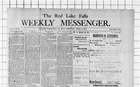 The Red Lake Falls Weekly Messenger