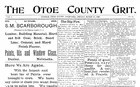 Otoe County Grit