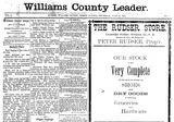 Williams County Leader