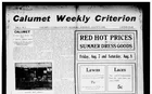 Calumet Weekly Criterion