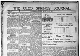 The Cleo Springs Journal