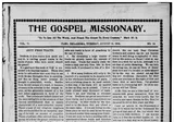The Gospel Missionary