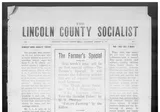 The Lincoln County Socialist