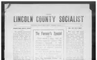 The Lincoln County Socialist