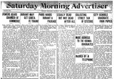 Saturday Morning Advertiser