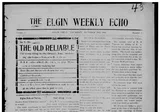 The Elgin Weekly Echo