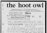 The Hoot Owl