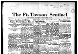 The Fort Towson Sentinel