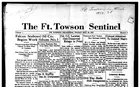 The Fort Towson Sentinel