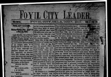 Foyil City Leader