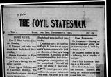 The Foyil Statesman