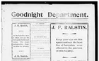 Goodnight Department