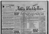 Hollis Weekly News