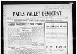 Pauls Valley Democrat