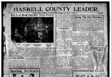 Haskell County Leader