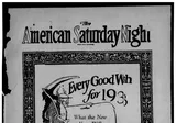 American Saturday Night