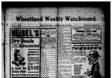 Wheatland Weekly Watchword