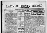 Latimer County Record