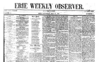 Erie Weekly Observer