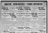Abilene Semi-Weekly Farm Reporter
