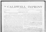 The Caldwell Imprint