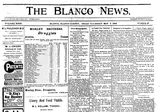 The Blanco News
