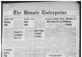 The Bowie Enterprise