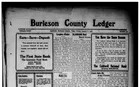 Burleson County Ledger And News-Chronicle