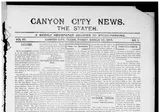 Canyon City News