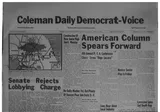 Coleman Daily Democrat-Voice