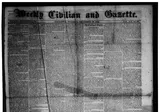 Weekly Civilian And Gazette