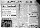 Blanco County Record