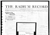 The Radium Record
