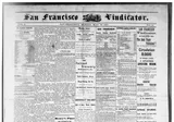 San Francisco Vindicator