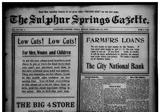 The Sulphur Springs Gazette