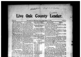 Live Oak County Leader