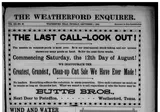 The Weatherford Enquirer