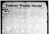 Yoakum Weekly Herald