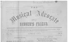 Musical Advocate and Singer's Friend