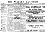 The Weekly Examiner