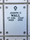 Record image of Joseph G Wall